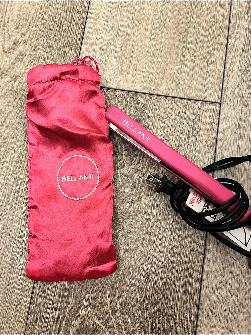 Tiny Bellami Professional Flat Iron Pink
